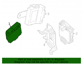 Body control module front Mazda CX-5 17-18