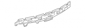 Крепление заднего бампера верхнее центральное Chevrolet Impala 14-20