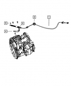 Трос АКПП Dodge Journey 11-20