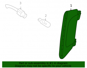 Dimensiunea bara de protecție față stânga VW Tiguan 09-17