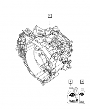 МКПП в сборе Jeep Renegade 15-18 FWD