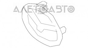 Эмблема решетки радиатора Mazda CX-9 16-20