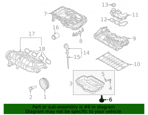 Датчик уровня масла VW Jetta 22-26 1.5T