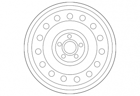 Anvelopă de rezervă Kia Sorento 21-25 R17 135/90