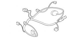 Проводка пассажирского сиденья Subaru Outback 15-17