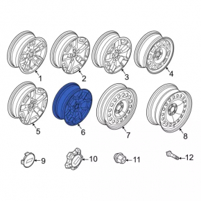Disc roata R18 Ford Bronco Sport 21-25 tip 2