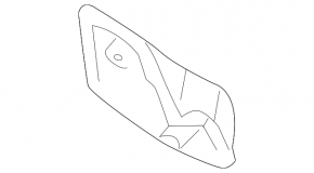 Площадка для отдыха ноги Toyota Prius 20 04-09