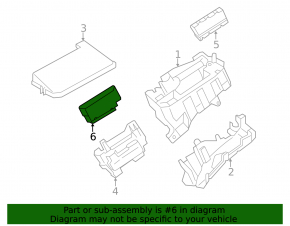 RELAY INTEGRATION CONTROL Lexus CT200h 11-17