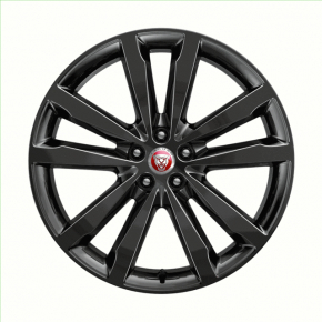 Диск колесный R20 x 8.5J Jaguar F-Pace X761 17-25 стиль Venom, хром с темно-серым, легкая бордюрка