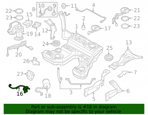Regulator de presiune a combustibilului Audi Q5 8R 13-16