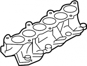 Коллектор впускной Nissan Maxima A36 16- 3.5