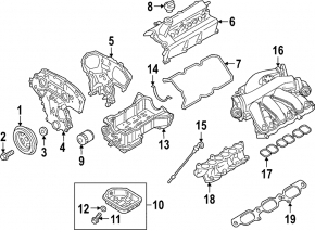 Коллектор впускной Nissan Maxima A36 16- 3.5