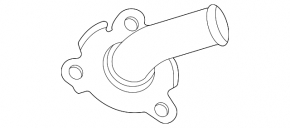 Фланец ЕГР Kia K5 21-24 1.6T