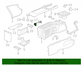 AUX Honda CRV 12-16