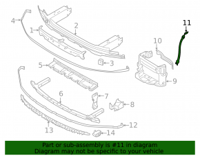 Suportul ocularului drept BMW 7 G11 G12 16-22