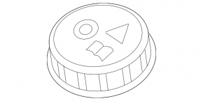 Крышка бачка ГТЦ Volkswagen ID.4 21-26