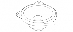 Динамик в торпеде BMW 3 F30 12-18 HiFi