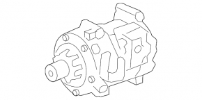 Компрессор кондиционера Lexus ES350 07-12