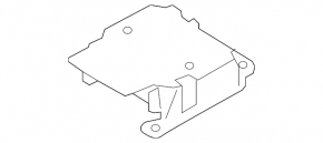Modulul airbag SRS computer pentru airbag-urile Nissan Leaf 11-12