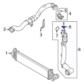 Map Sensor Ford Escape MK4 23-26 1.5T