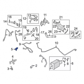 Map Sensor Ford Escape MK4 23-26 1.5T