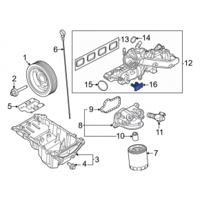Map Sensor Ford Escape MK4 23-26 1.5T