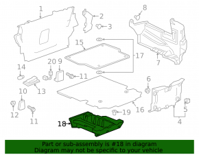 Пенопласт под инструмент Chevrolet Camaro 16-23