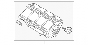 Коллектор впускной Hyundai Sonata 11-14 2.4