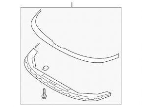 Ornamente capotă Kia Soul 20-25