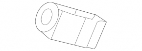 Клапан печки кондиционера заднего ряда Toyota Sienna 21-26