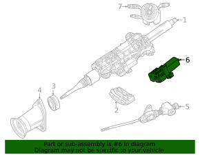 Motor reglare distanță volan Mercedes W167 GLE 350 450 20-26