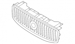 Grilă radiator Volvo XC60 22-25 R-Design