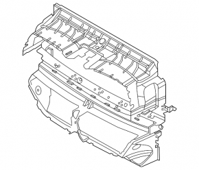 Дефлектор радиатора BMW 3 G80 21-26 S58