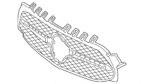 Grilă radiator Mercedes Clasa A V177 19-22
