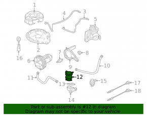 Клапан воздушный VW CC 08-17
