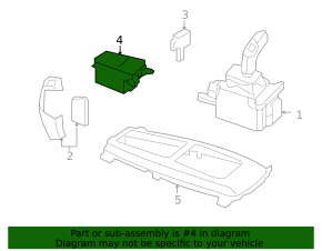 Кнопка паркинга BMW X5 X6 E70 E71 07-13