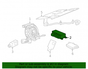 Модуль srs airbag компьютер подушек безопасности Cadillac ATS 13-18