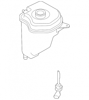 Vas de expansiune pentru BMW X5 E70 07-13 3.0 cu senzor