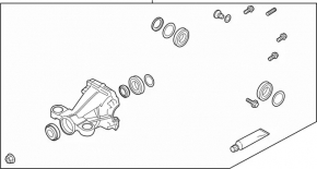 Diferențialul spate reductor Infiniti Q50 16- 3.0