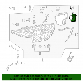 Блок розжига Audi A8 23-25 code: 8iv