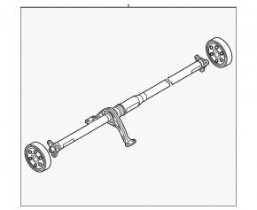 Cardan cardan Audi Q3 F3 19-25