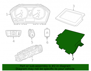 Проекция на лобовое BMW X2 F39 18-23