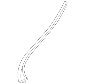 Garnitura usi spate stanga Lexus LS460 LS600h 07-12 scurt nou original