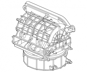 Печка в сборе Honda Insight 19-22