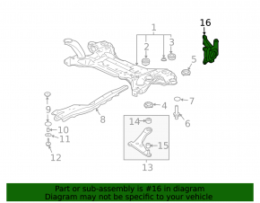 Capacul frontal dreapta Mitsubishi Galant 04-12