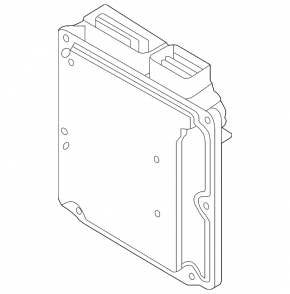 Блок ECU компьютер двигателя VW Touareg 13-14 3.6 CGRA