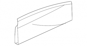 Молдинг двери передней левой Volkswagen ID.4 23-26