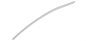 Молдинг двери верхний передней левой Mercedes S-class W222 18-20