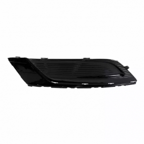 Решетка переднего бампера левая Ford Fusion mk5 17-18 без птф, глянец, песок