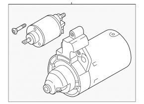 Demaror pentru Audi Q7 16-25 2.0